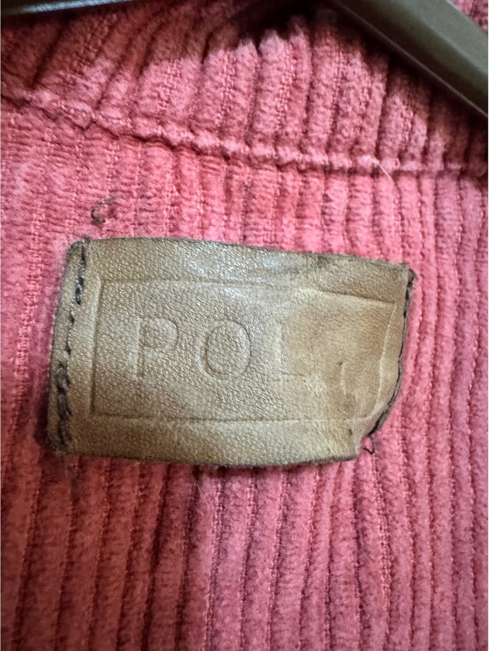 POL Corduroy Button-Up Jacket in Rose - Picture 3 of 4